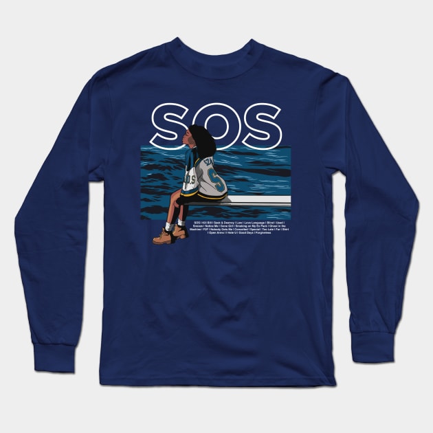 SOS Long Sleeve T-Shirt by Jones Factory